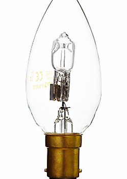 Philips 42W SBC Eco Halogen Candle Bulb, Clear