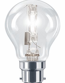 Philips 70W BC Halogen Classic Bulb, Clear