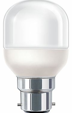 Philips 7W CFL Golf Ball Bulb, Opal