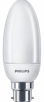 Philips 8W CFL Candle Bulb, Opal