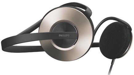 philips Adjustable Neckband Headphones (SHS5300)