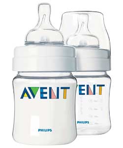 philips AVENT 125ml Newborn Flow Feeding Bottle - Pack of 2