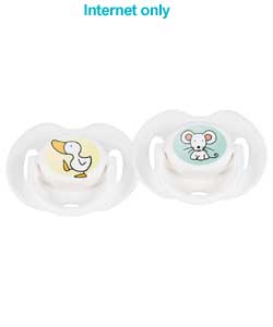 philips AVENT 3-6m Fashion Soothers: Pack of 2