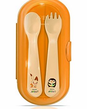 Philips AVENT SCF718/00 Cutlery Set with Travel Case for 12 Months and Above