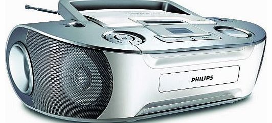 Philips AZ1133 CD Soundmachine MP3 CD Player, Silver