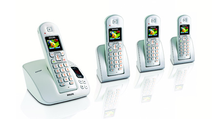 philips Cordless Phone Answer Machine System (CD5354)