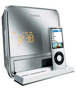 philips DC190 iPod Docking Clock Radio