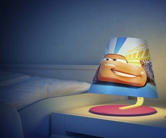 Philips Disney Cars red 1W LED table lamp table light