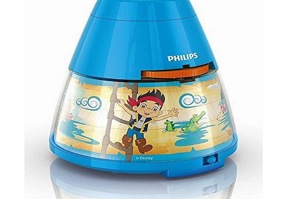 Philips Disney Jake Childrens Night Light and Projector (1 x 0.1 W Integrated LED)