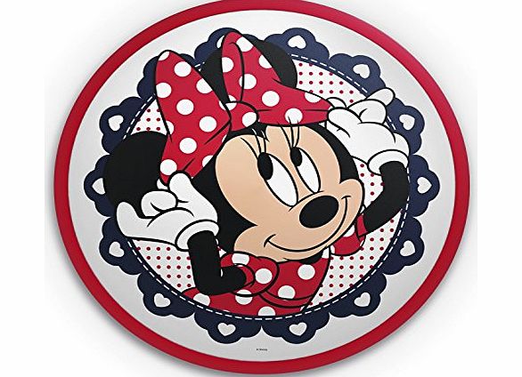 Philips Disney Minnie Mouse Childrens Wall and Ceiling Light - 1 x 7.5 W Integrated LED