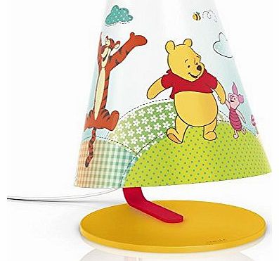 Disney Winnie The Pooh Childrens Table Lamp - 1 x 4 W Integrated LED