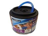 Philips Dvd-r 16x Full Face White Inkjet Printable 50 pack