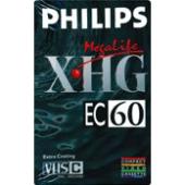 Philips EC60 MegaLife X-HG 60min Blank Camcorder
