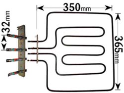 PHILIPS ELEMENT OVEN/GRILL PHILIPS. PN# ELE5287