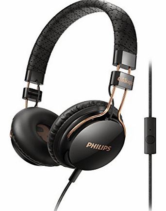 Philips Foldie On Ear CitiScape Headband Headphones - Black