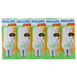 philips Genie Energy Saving Lightbulbs 14W BC Pack of 5