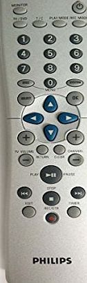 Genuine Philips Remote Control RC25110 3128-147-14021 312814714021 For Use With Philips DVDR DVDRecorder DVD Recorder Models: DVDR880, DVDR890