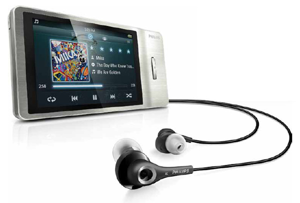 Philips GoGear Muse 16GB MP3 Player SILVER