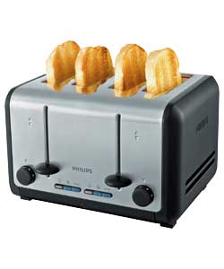 Philips HD2647 4 Slice Stainless Steel Toaster