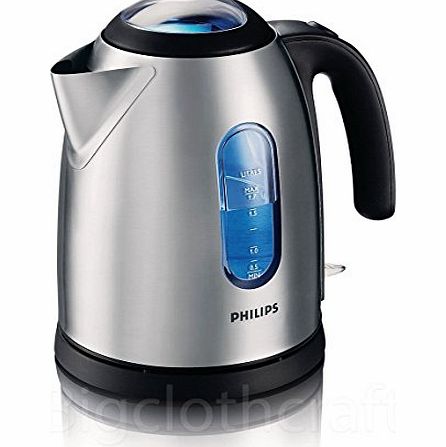 HD4667 Stainless Electric Water Kettle Teapot 1.7L for Coffee Tea, 220V