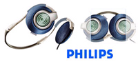 Philips HS810 Headphones with Foldable Neckband