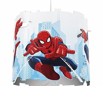 Philips Marvel Plastic Spider-Man Childrens Ceiling Pendant Lightshade