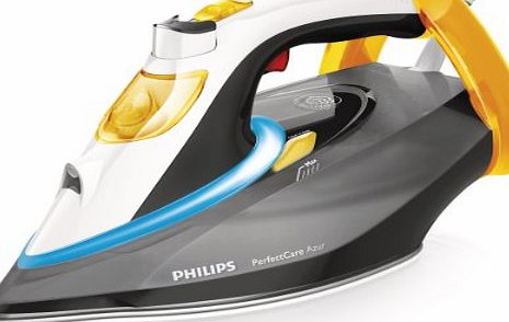 Philips PerfectCare Azur Iron GC4912/80 - One Perfect Temperature, T-IonicGlide Soleplate and 180g Steam Boost