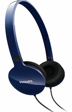 Philips SHL1700BL/10 Lightweight Headphones - Blue