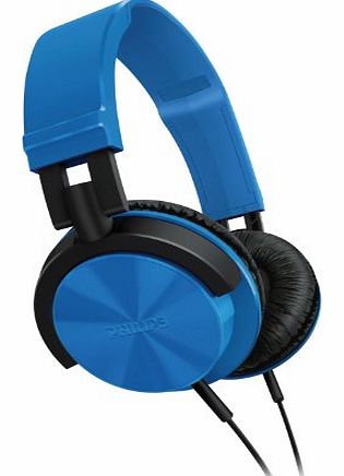 SHL3000BL/00 DJ Style Headband Headphones - Blue