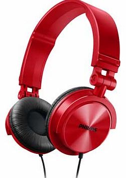 SHL3050 DJ Style Headphones - Red