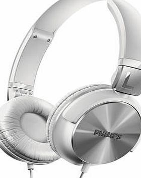 Philips SHL3160 DJ Style On-Ear Headphones - White