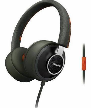 SHL5605GN/10 CitiScape Downtown Headphones with Music Seal/Memory Foam Cushions - Green Denim