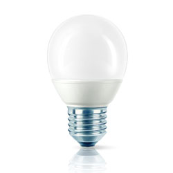 philips Softone Energy Saver Golf Ball Bulb 8w ES