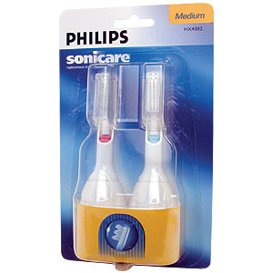 PHILIPS Sonicare 4000 Series Replacement Heads Medium - size: Twin Pack