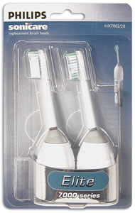 Sonicare Elite 7000 series Brush Heads (Twin Pack)