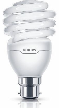 Philips Tornado Compact Fluorescent Spiral Light Bulb (B22 23 W) - Warm White