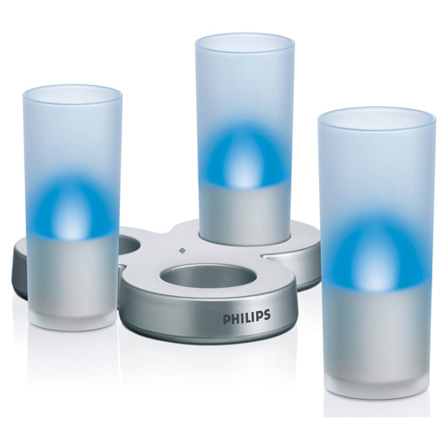 Phillips Philips IMAGEO Blue Glass Candle Lights