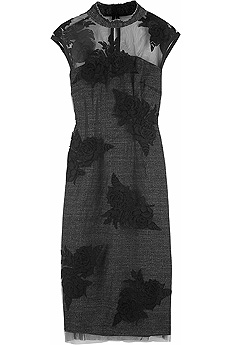 Philosophy Di Alberta Ferretti Layered tweed dress