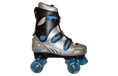 Phoenix Quad Skates - Blue - Size 11 Jnr