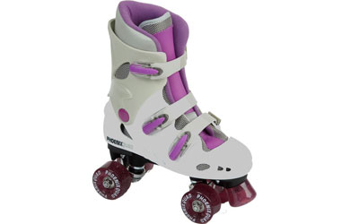 Phoenix Quad Skates - Pink - Size 11 Jnr