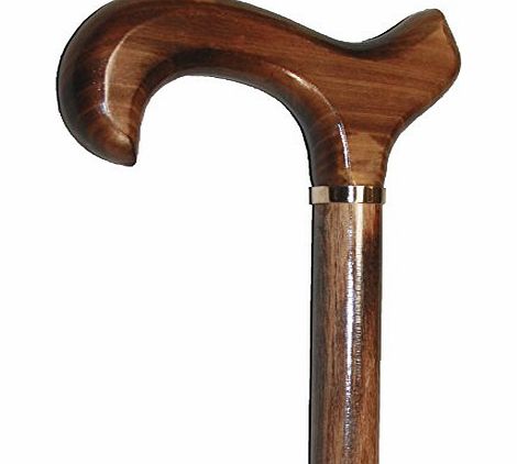 Phoenix Walking stick - Scorched Derby cane with collar