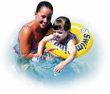 Phostgn Premium Twin-Chamber Swim Ring - for Ages 3-6