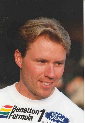 JJ Lehto Benetton Photo (9cm x 13cm)