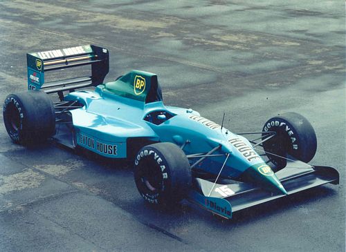 Leyton House Front 3/4 Profile #15 Colour Photo (20cm x 15cm)