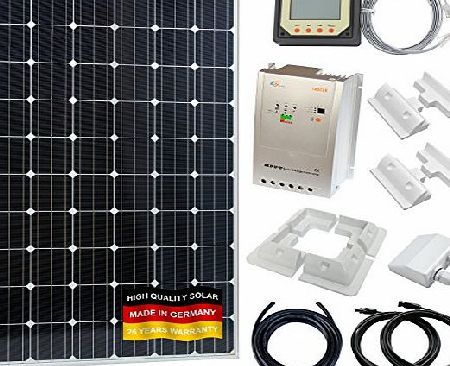 Photonic Universe 280W 12V/24V solar charging kit for motorhome, caravan, camper, boat, household off-grid or backup power system