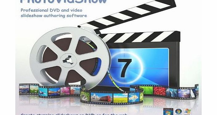 PhotoVidShow v4.2.2 (latest version), Photo slideshow maker software (PC) (Windows 8,7,Vista,XP)