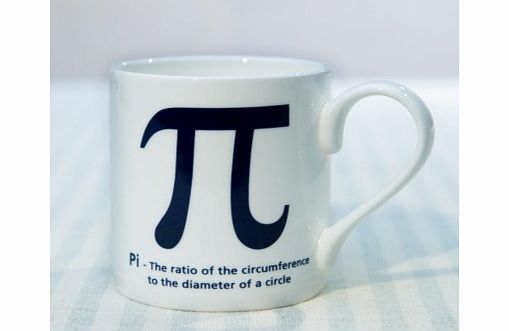 Pi Bone China Mug 5110