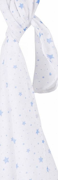 Piccalilly Muslin Blue Star