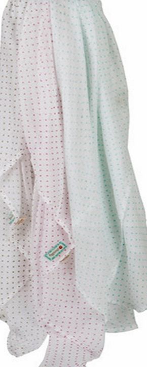 Piccalilly Muslin Silver Cloud Little Star