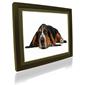 Pictorea Pro 8`` Digital Photo Frame Black Wood